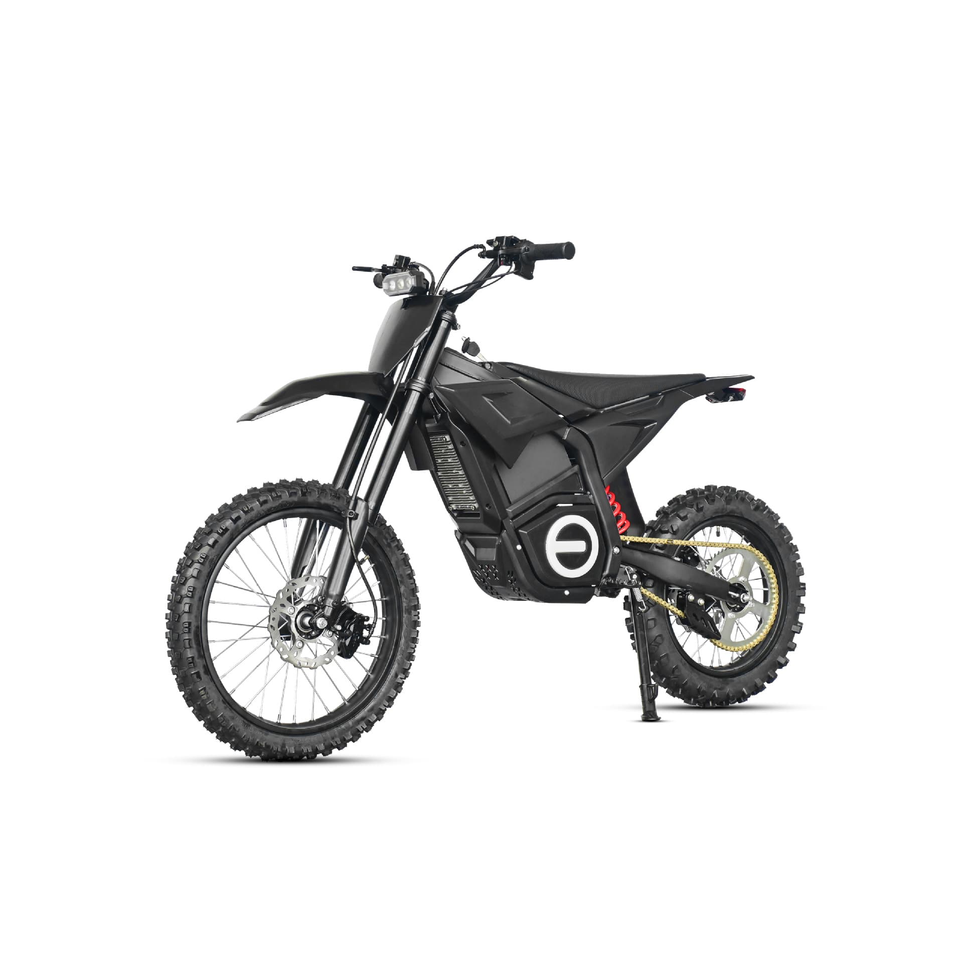 New Cross-border Children's Electric Off-road Motorcycle Large Wheels Long Range Adult Youth E-motorcycle Q5 Side Light Version