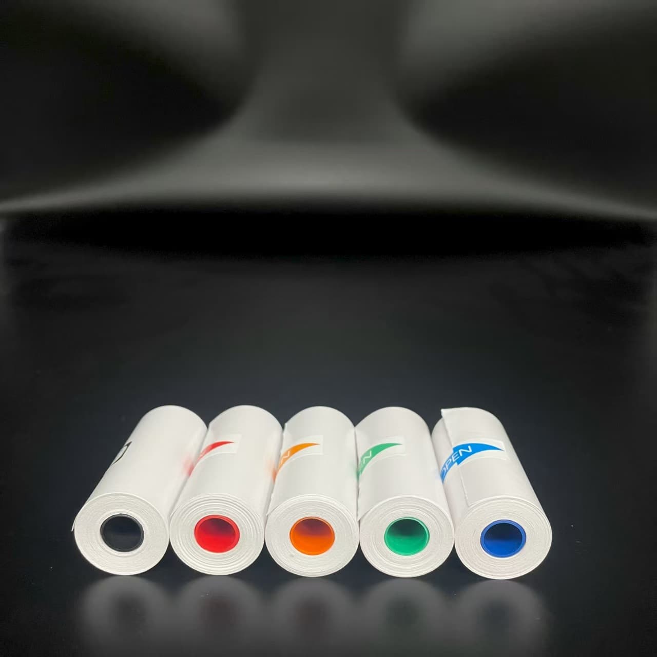 Cross-border exclusive children's camera printing paper, 57*25 color self-adhesive three-proof two-color photo paper, factory direct sales.