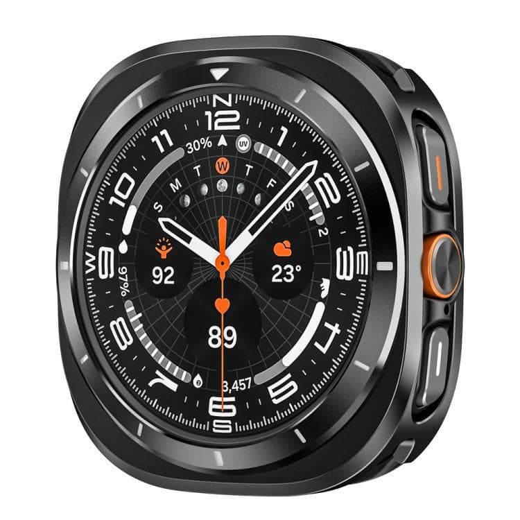 PC + Aluminum Alloy Metal Watch Case for Samsung Galaxy Watch Ultra 47mm / Ultra 2025