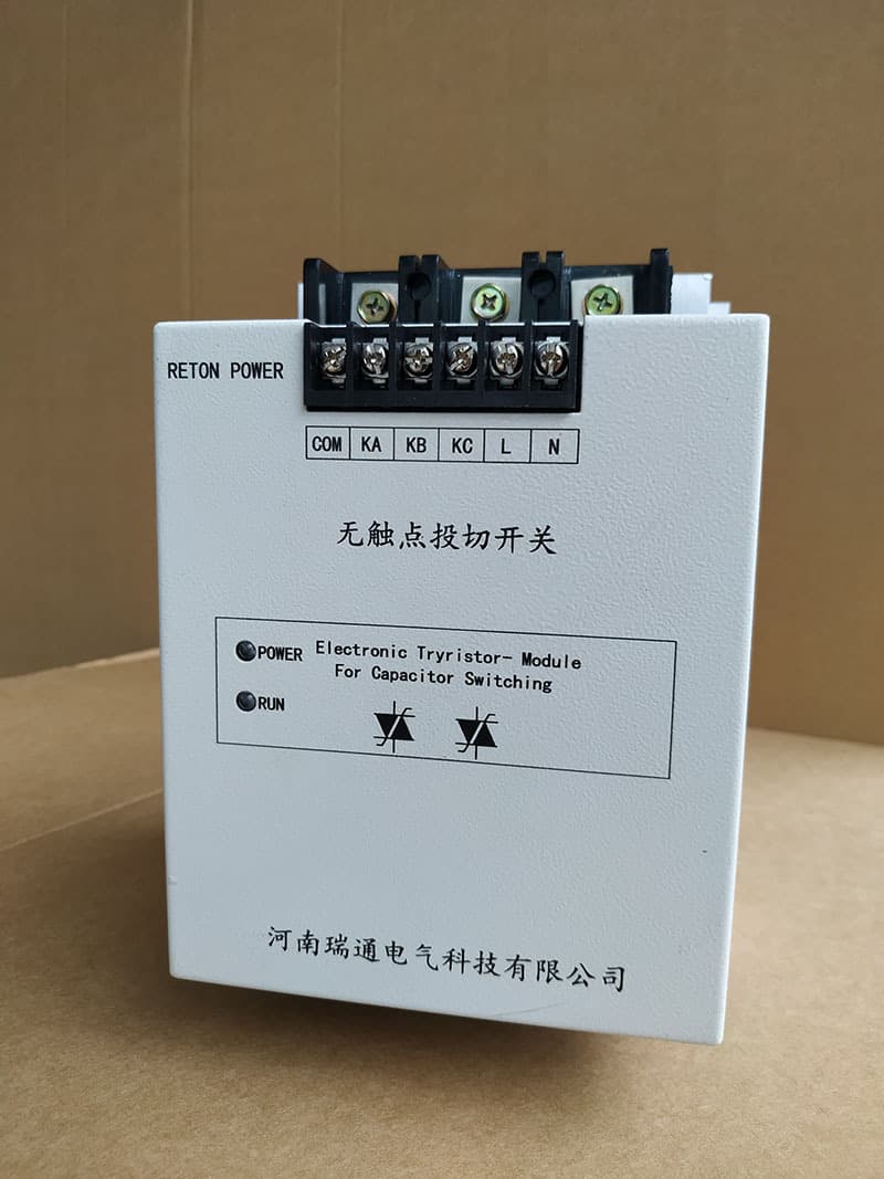 Thyristor Non-Contact Switch Capacitor Compensation Cabinet Switching No Inrush Zero-Crossing Factory Direct