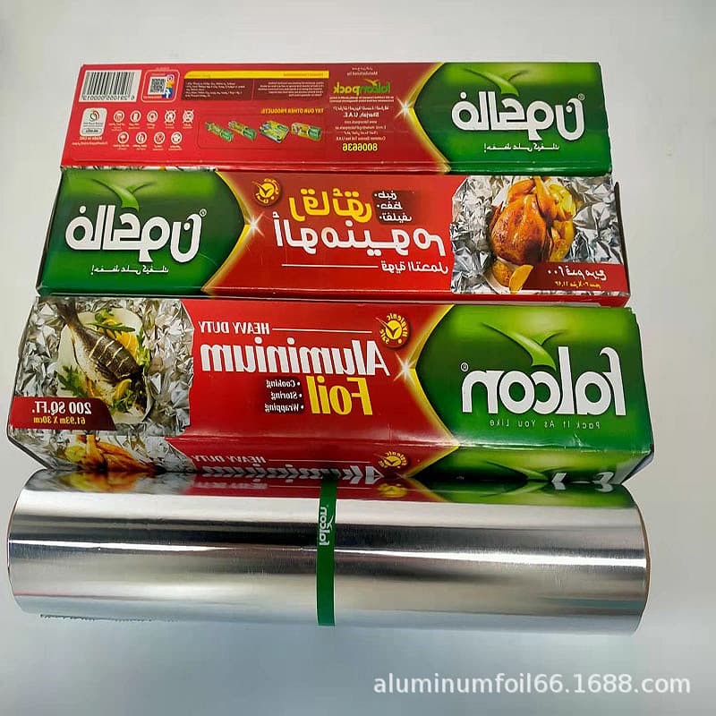Custom Made Aluminum Foil Roll 200 SQ FT Falcon Foil Paper