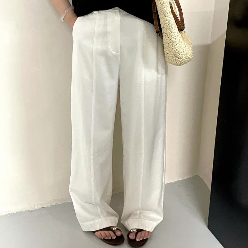 Plus Size Women's High-Waist Straight Leg Pants Casual Loose Wide Leg Jeans for Summer 2026 NK1571