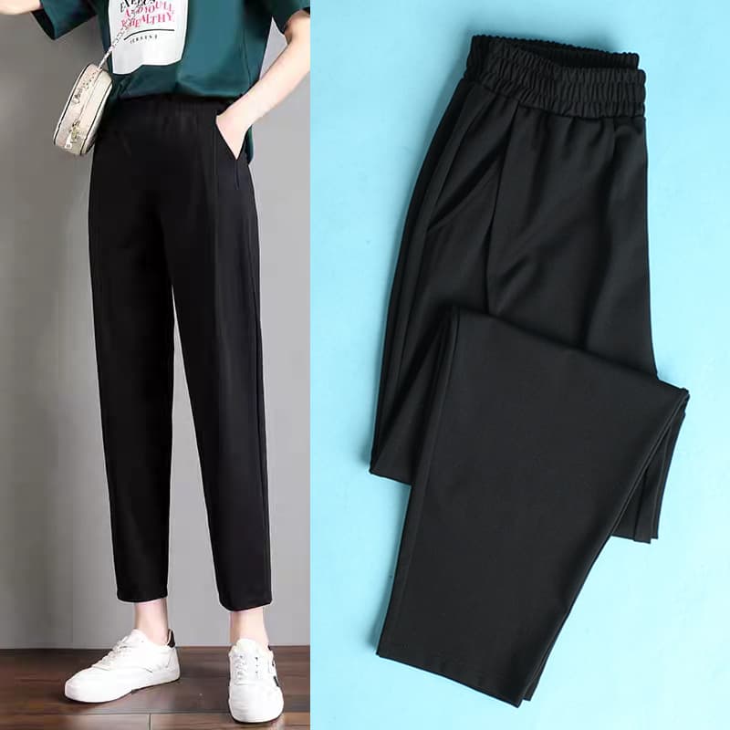 Summer Thin Style Plus Size Casual Harem Pants 240 Extra Large 250 Extra Wide 300 Jin K6067 Drop Shipping