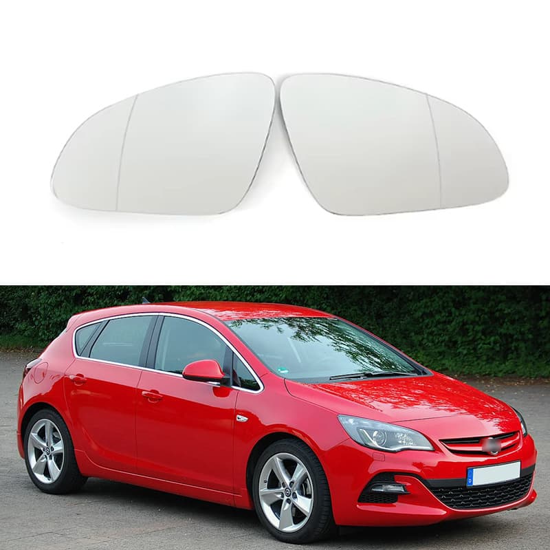 Replacement Left/Right Side Mirror Glass for Opel Astra J Adam Sport Tourer 2009-2015