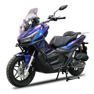 Source Factory Amazon Exclusive Fuel-Saving Scooter Motorcycle Commuting Two-Wheel Motorcycle Powerful