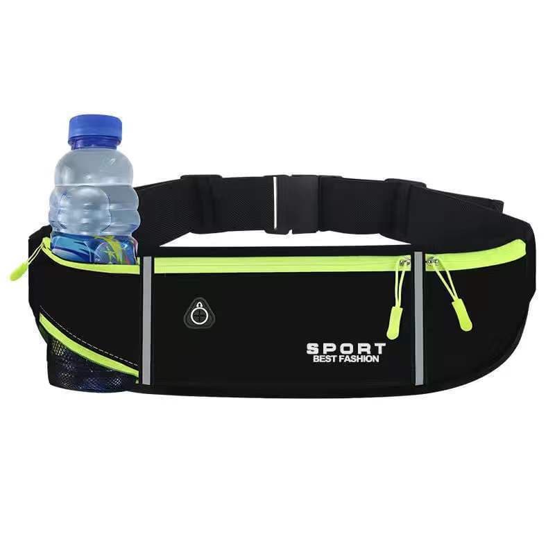 2023 new style waist bag, running fitness waist bag, multifunctional men's and women's marathon water bottle bag, water-repellent mobile phone waist bag