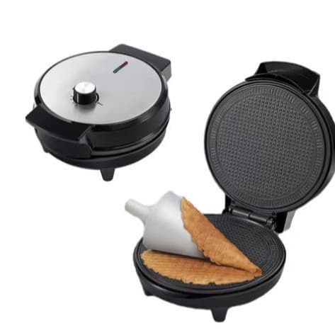 High-End Egg Roll Machine Exported to Germany, Ice Cream Cone Machine / Wafer Maker / Breakfast Maker for Kids and Home Use