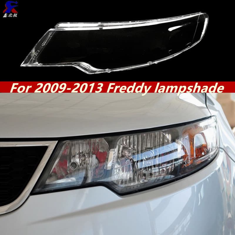Compatible with 09/10/11/12 Kia Forte Headlight Lens, Old Forte Front Headlight Housing PC Cover