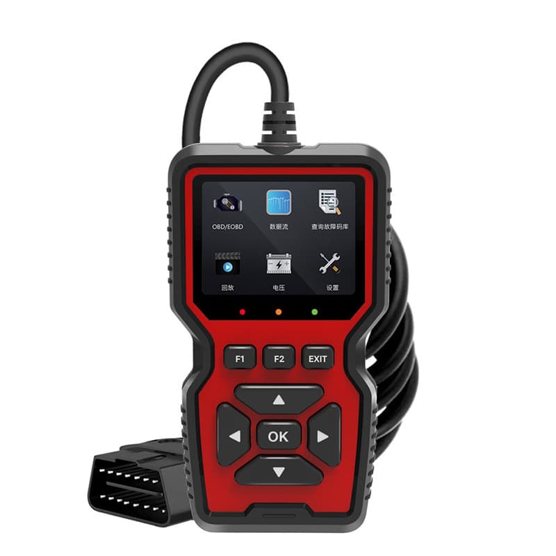 Foreign trade hot sale V519 OBD2 Scanner color screen 10 languages color screen car fault diagnosis instrument obd2