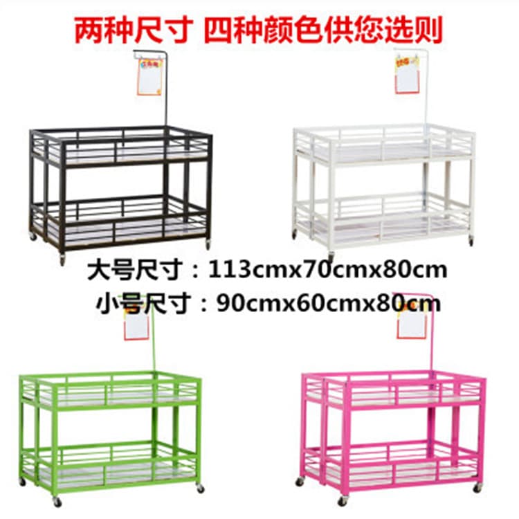 Supermarket promotion table decoration promotion vehicle clothing store float shelf dump truck movable supermarket display stand
