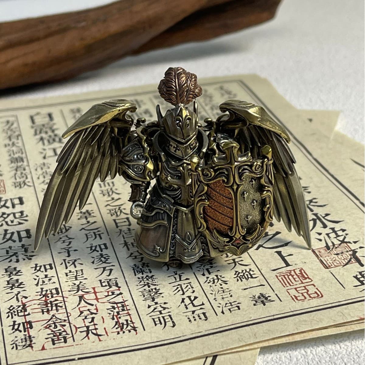Paladin | Chinese-style Original Crusader Home Desktop Decoration Ornament Small Gift Souvenir