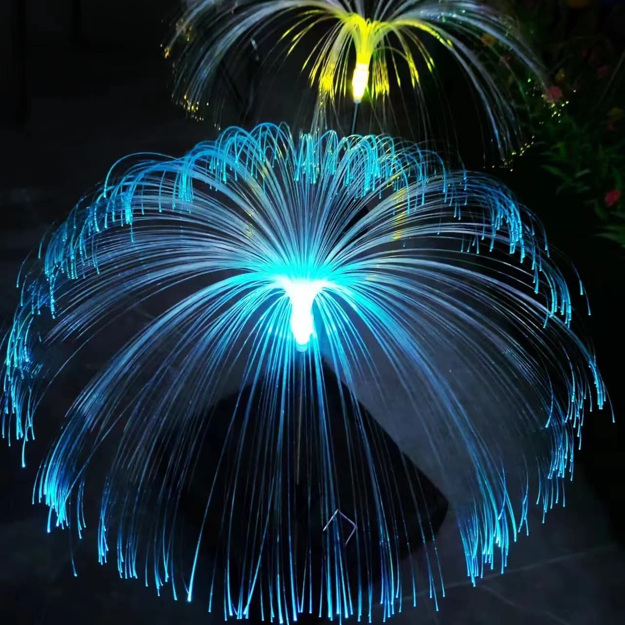 Solar Garden Light, Yard Light, Landscape Decorative Light String, Jellyfish Light with Colorful Lighting, Jellyfish Shape