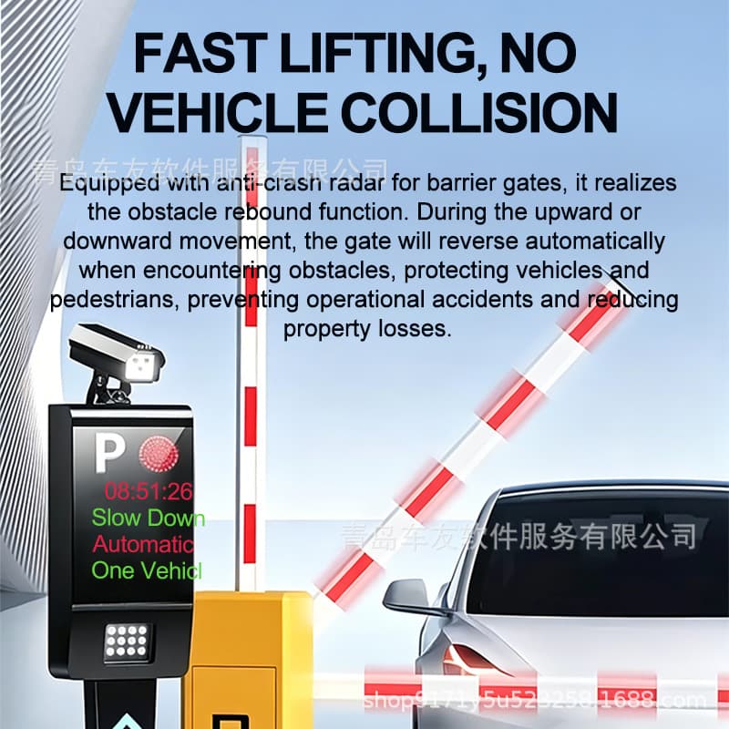 Multi-Language Parking Lot Lpr Anpr License Plate Recognition All-In-One System