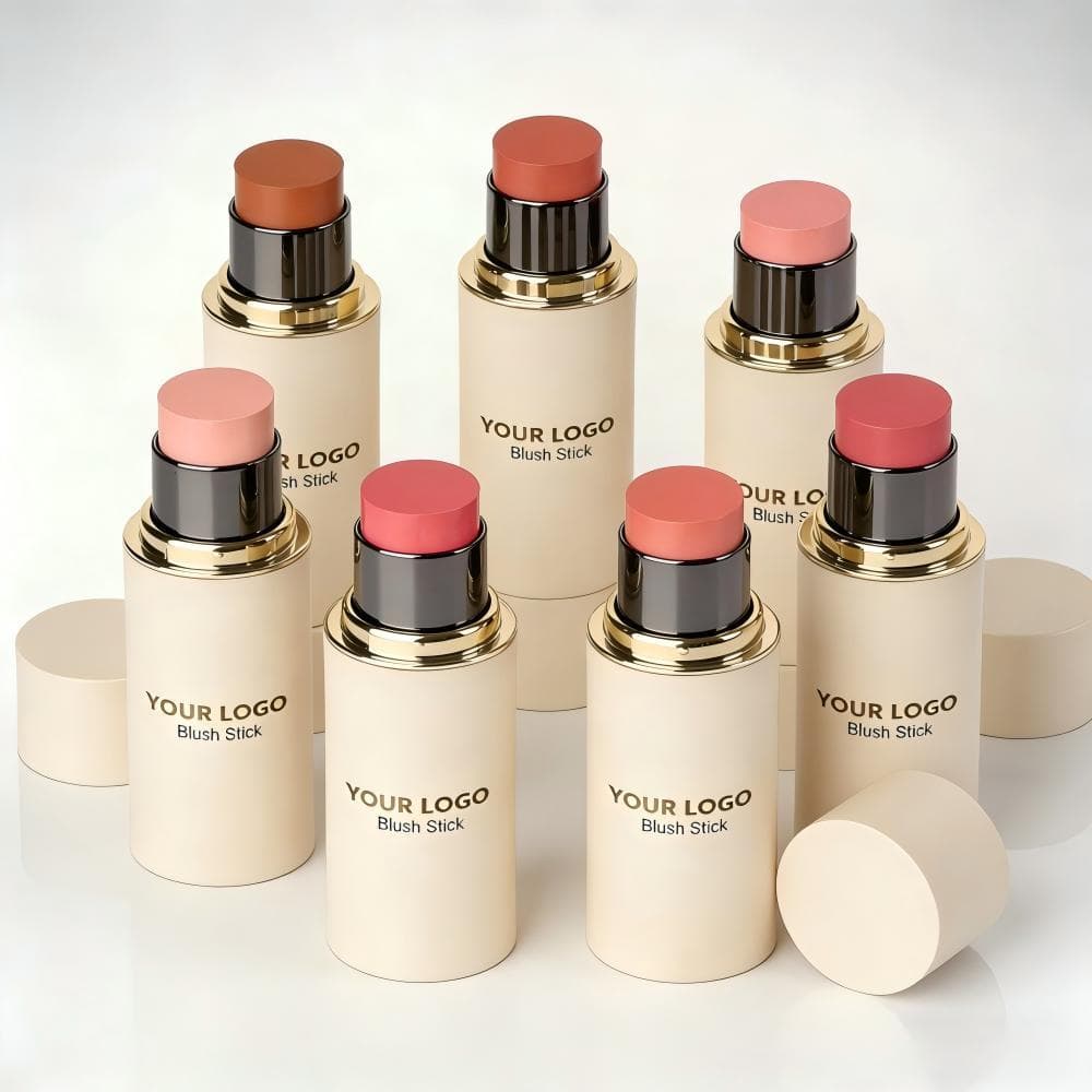 Cross-border Hot Selling Blush Stick Matte Multi-Color Face Blush Stick Small Batch In Stock