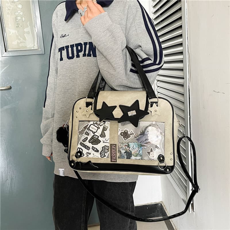2026 New Style Ita Bag Small Capacity Ita Bag Board Insert Girl Ita Bag Large Capacity Crossbody Bag Versatile Women's Bag