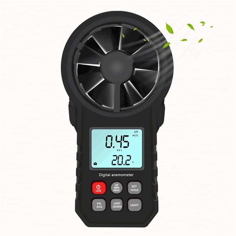 MS6252A Orange Anemometer Neutral Product Features Air Volume Measurement Cross-border Supply