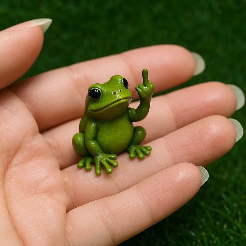 New Cross-Border Funny Animals Animal Statue Resin Craft Desktop Small Ornament Gift