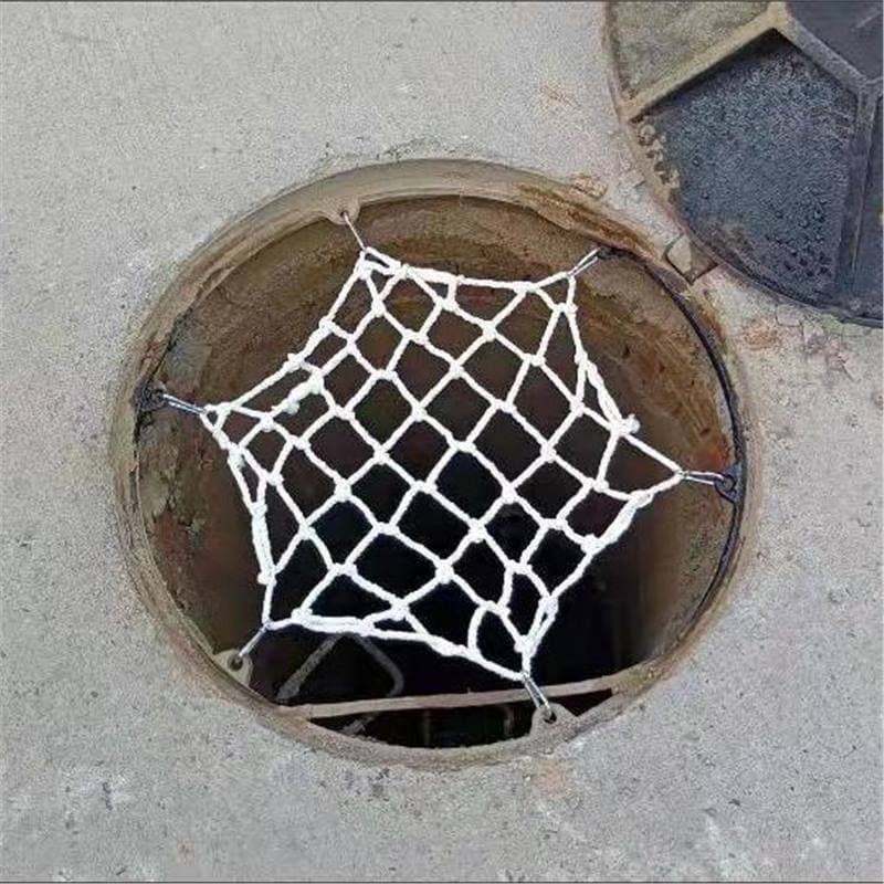 Manhole Cover Anti-Fall Net, Municipal Round Manhole Net, Gully Protection Net, Sand Well Safety Net, Thickened Safety Net, Drainage Well Net