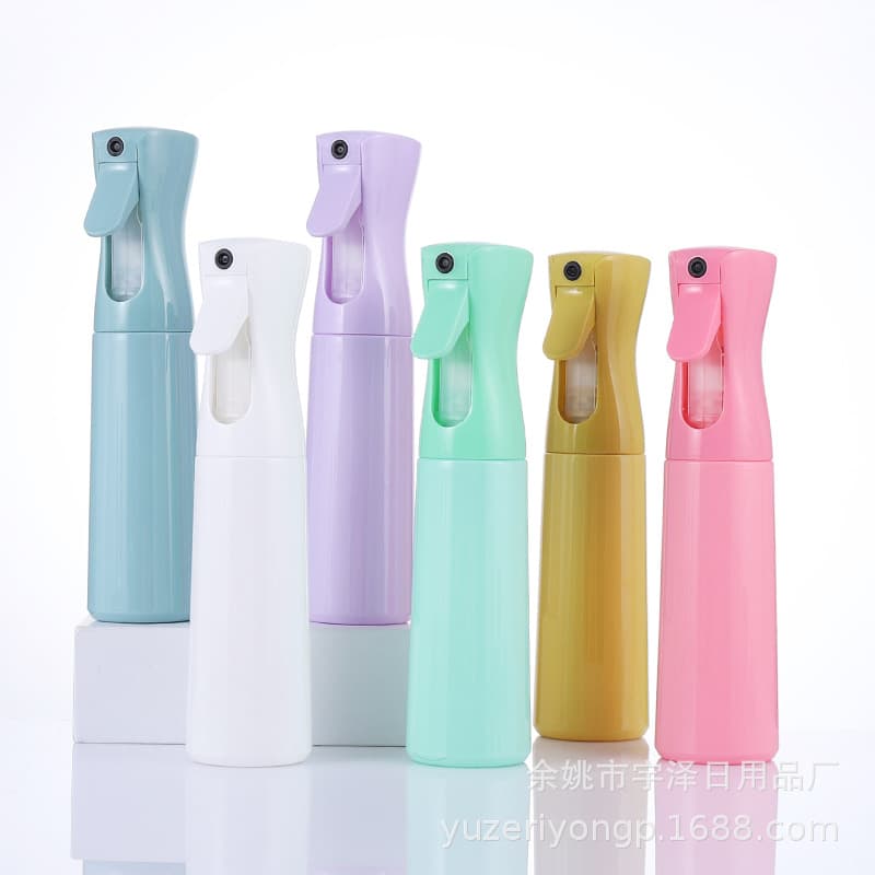 Manufacturer supply macaron color director spray bottle high-pressure continuous fine mist automatic continuous sprayer