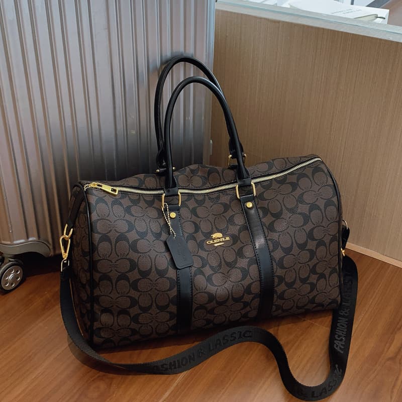 New presbyopic handbag European and American retro large-capacity crossbody pillow bag travel bag short-distance travel fitness bag trendy