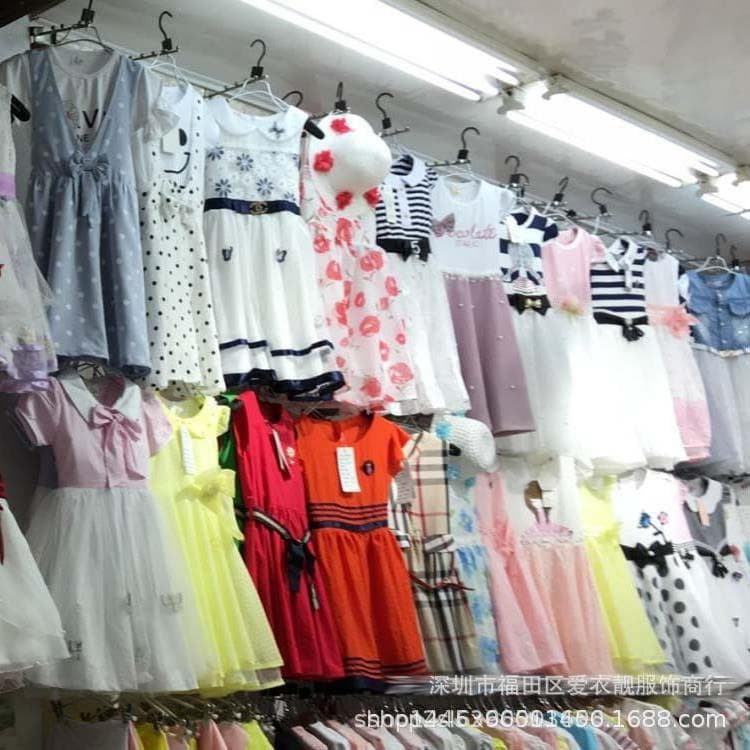 Princess Dress Assorted Styles Sweet Dress Inventory 1688 Girls Wholesale Foreign Trade Stock Clearance