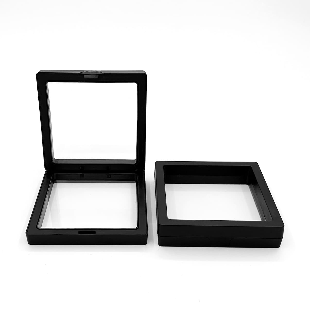 Factory Direct Anti-Oxidation PE Film Transparent Floating Display Box, PE Floating Box for Jewelry, Wholesale