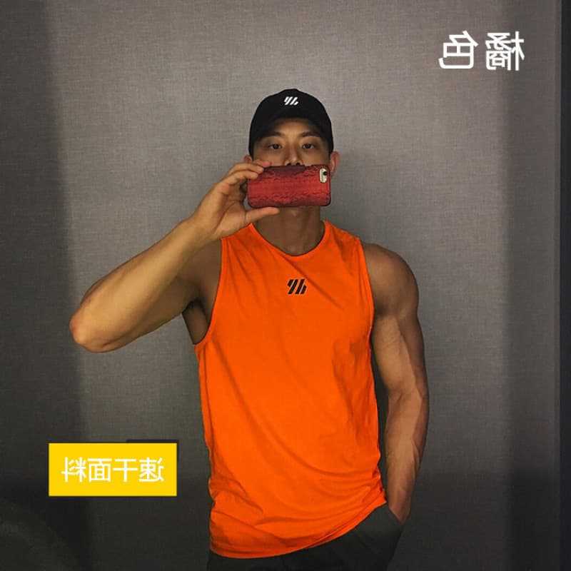 Men's Mesh Sleeveless Vest for Summer Gym Running Equipment Training Muscle Fit Sports T-Shirt