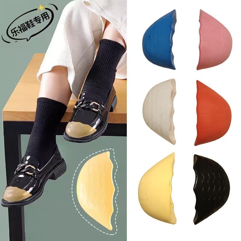 PU Foam Toe Inserts Unisex Thickened Soft Toe Filler Pads, High Heel Size Adjusters Half Size Pads Wholesale