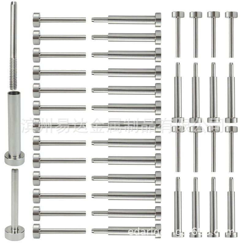 Stainless steel 316 invisible connectors, studs, railing 1/8 3/16 cable kits, cross-border direct supply