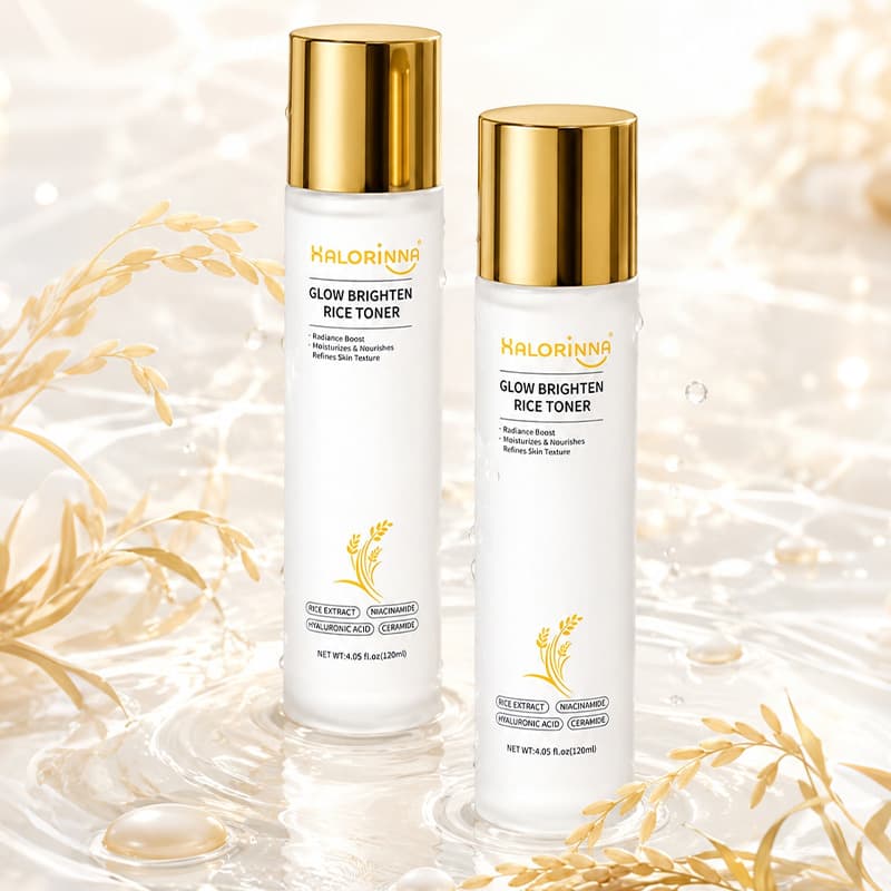 HALORINNA Rice Brightening Toner - Brightening and Hydrating Rice Water Toner