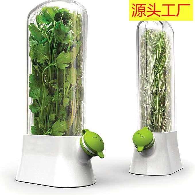 Cross-Border Vanilla Vegetable Preservation Box, Anti-Pressure, Environmentally Friendly Preservation Device, Creative Vegetable Coriander Preservation Cup Manufacturer Wholesale