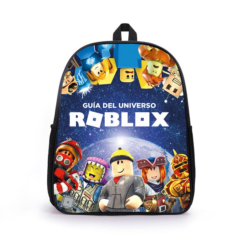 Best-selling cross-border Roblox backpack for elementary school students, cartoon printed, cute, simple, lightweight, large-capacity kids' backpack