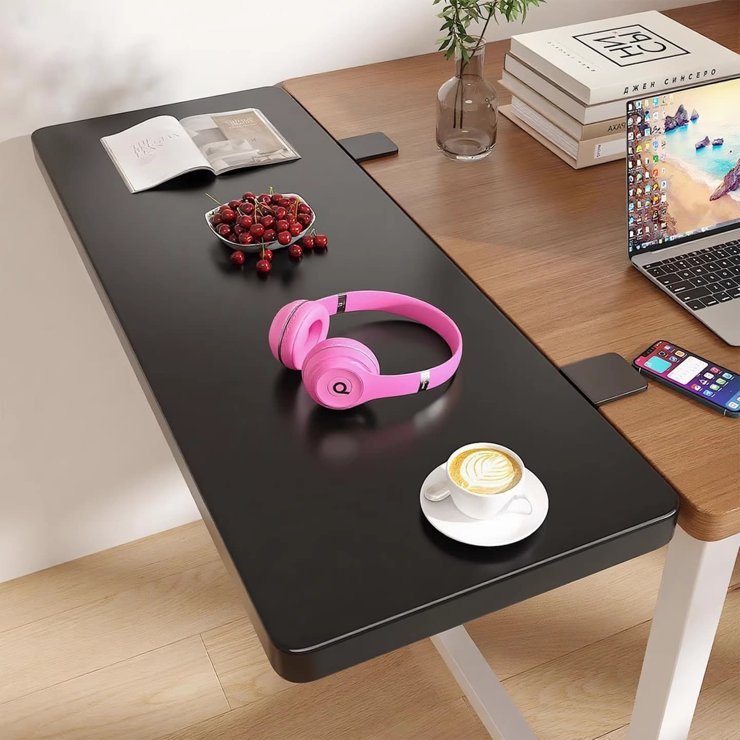 Desktop Extension Board Foldable No-drill Expansion Computer Desk Widening Extension Panel Office Desk Side Widening Tool