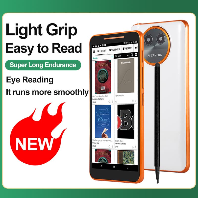 Cross-border 5.7 inch Color Screen E-book Reader Ebook Reader E-book Learning Gift Android Development