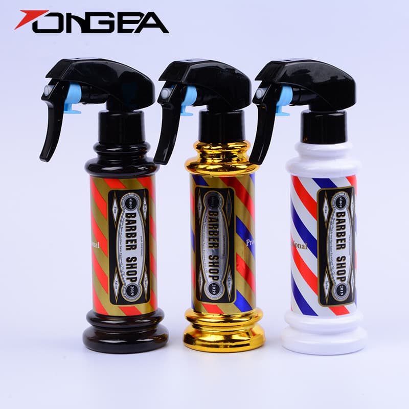 Vintage Spray Bottle Hairdressing Water Spray Bottle with Rotating Light Alcohol Disinfectant Spray Bottle Barber Shop Oil Hair Spray Bottle
