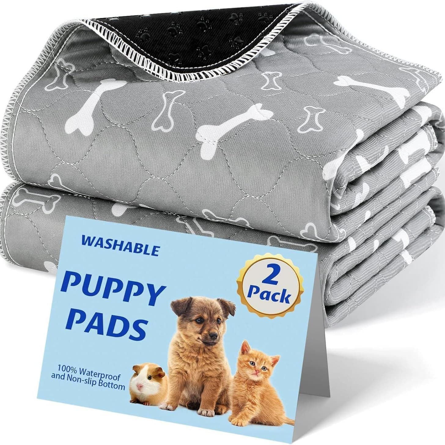 Cross-border Pet Urine Pad Absorbent Waterproof Four-Layer Cat Diaper Washable Reusable Pet Training Pad