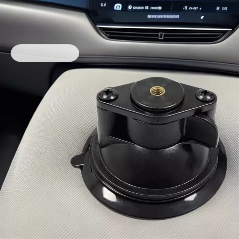 Vacuum Suction Cup Camera Mount Car Phone Holder Car Navigation Windshield Strong Suction Single Suction Cup 1/4