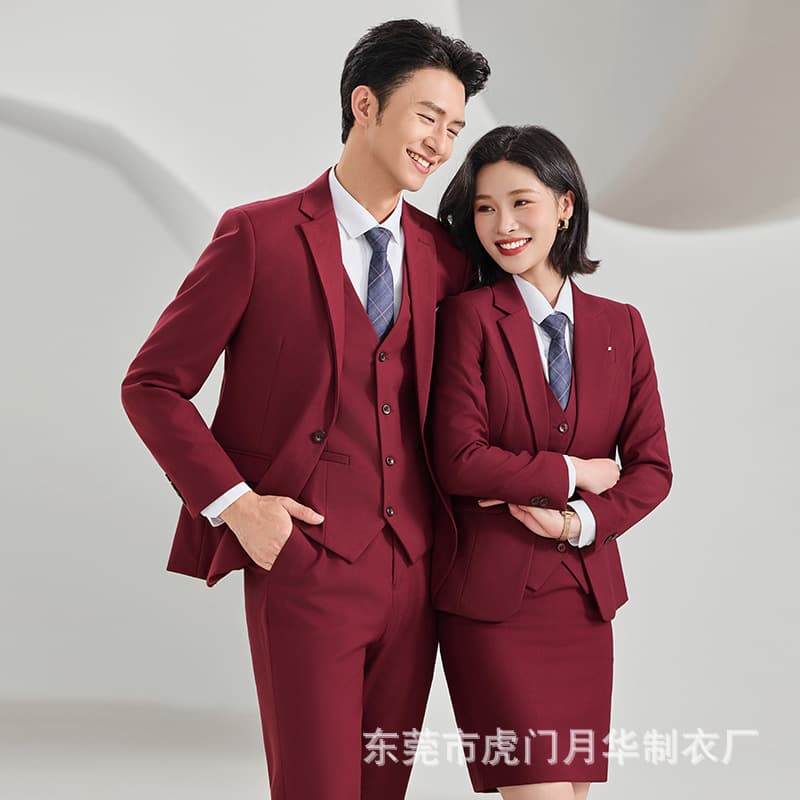 Unisex suits for interviews, commuting, business, hotel, reception, professional work attire, and formal teacher attire.