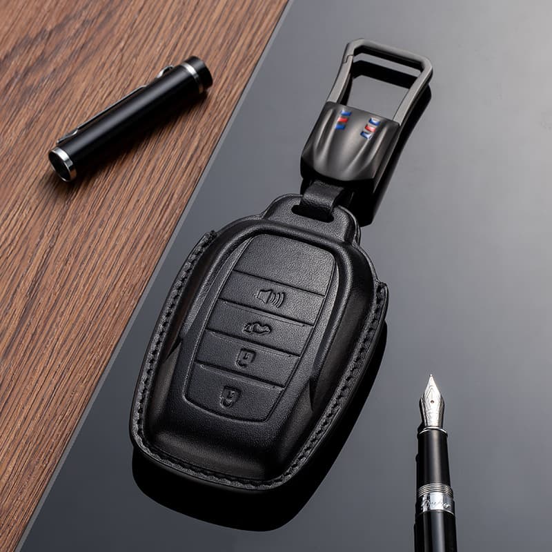 Factory Direct Car Key Case Cover Compatible with Toyota Prado Highlander Land Cruiser RAV4 Crown
