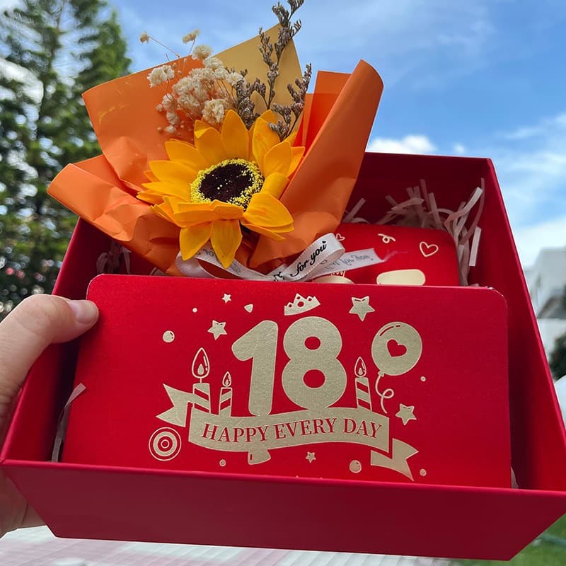 Birthday gifts for sons and girls from 18-year-old senior high school have commemorative significance. Adult ceremony special for girls