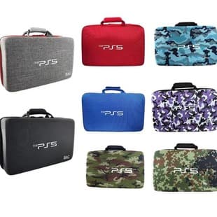 Source Factory EVA PS5 Console Storage Bag PS5 Console Accessories Storage Bag PS5 Portable Storage Bag