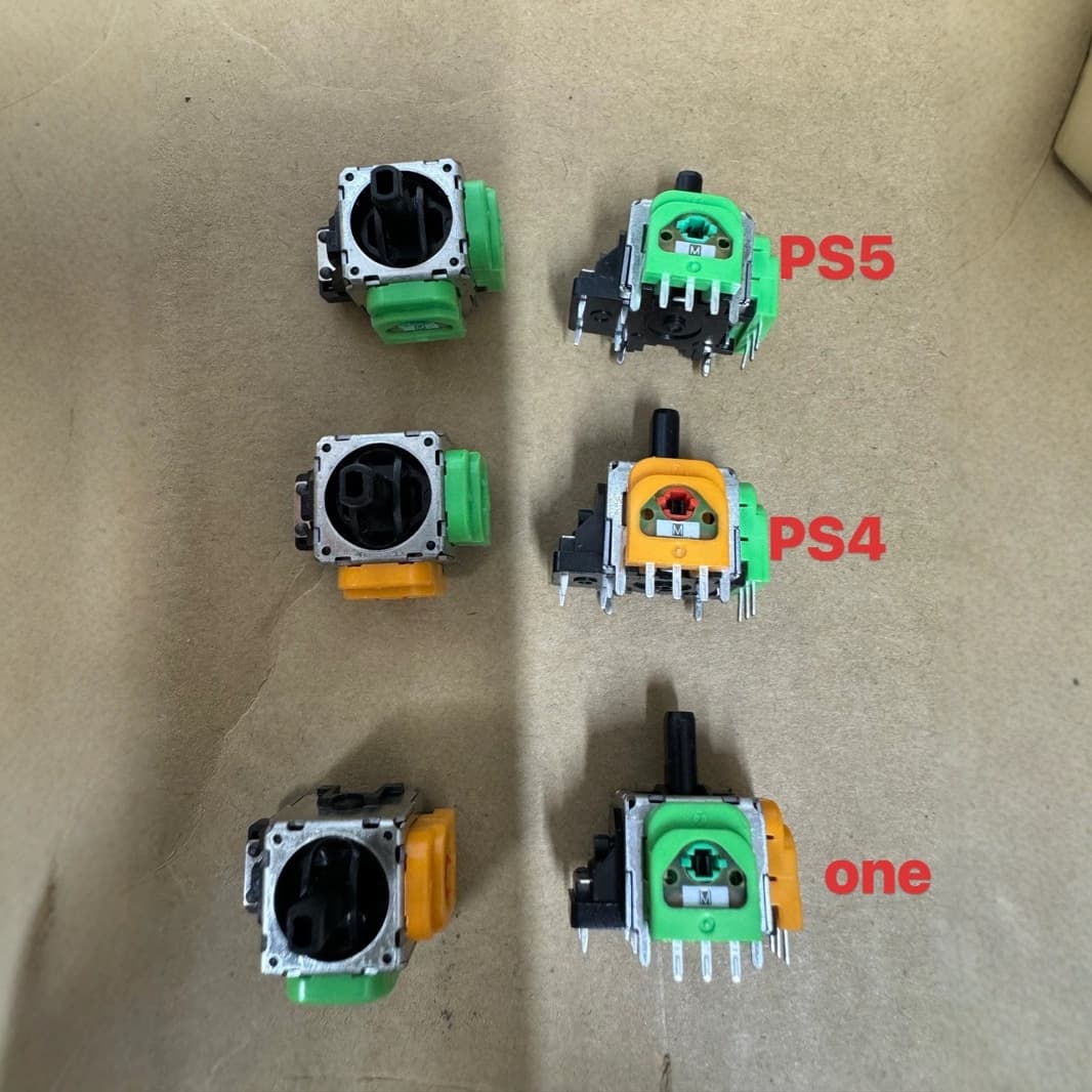 PS5 TMR Hall Effect Joystick TMR Tunnel Magnetoresistive Hall IC Joystick PS5 TMR Joystick New Original F