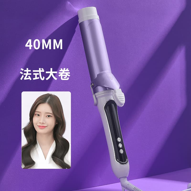 Large 40mm Curling Iron Negative Ion Wave Hair Styling Tool Egg Roll Hair Curler Automatic Hair Waving Machine Salon Accessory