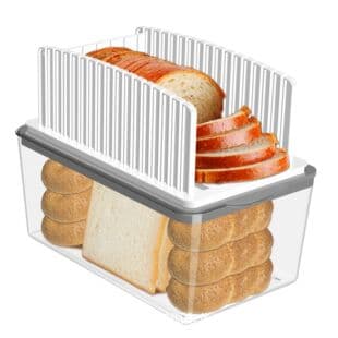Bread Slicer Toast Divider Home Baking Crumb Storage Tray Slicing Board Storage Box Food Grade