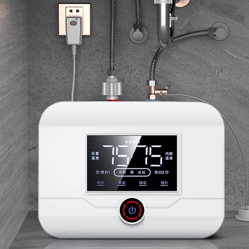 Small Household Kitchen Electric Water Heater for Dishwashing, Under-Sink Unit with First-Class Energy Consumption SE