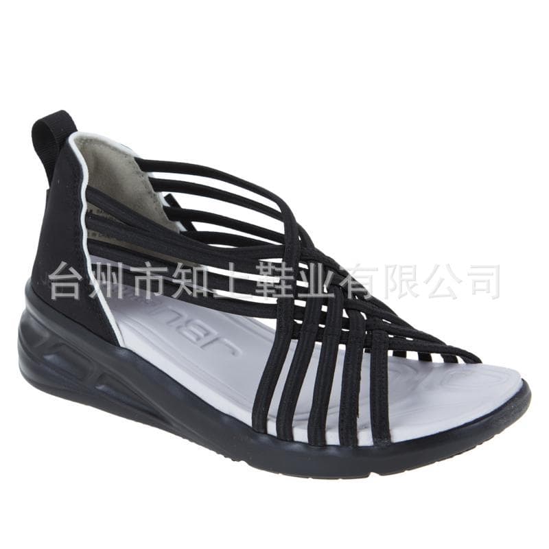 2021 Summer Cross-border Large Size Sandals Women's Low-top Breathable Adult Sports Peep-toe Shoes Roman Women's Sandals