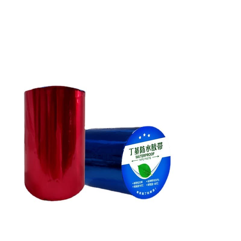 Butyl Tape Waterproof Tape, Butyl Waterproof Tape for Roof and Plastic Barrel, High Viscosity Waterproof Material for Crack Repair
