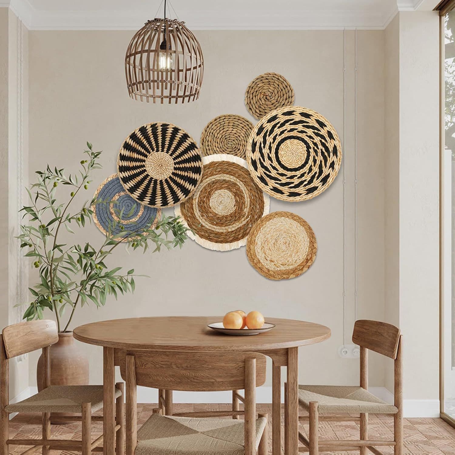 Amazon Homestead Woven Wall Decoration Bohemian Wall Hanging Restaurant Wall Decor Hanging Ornament Rustic Wall Art