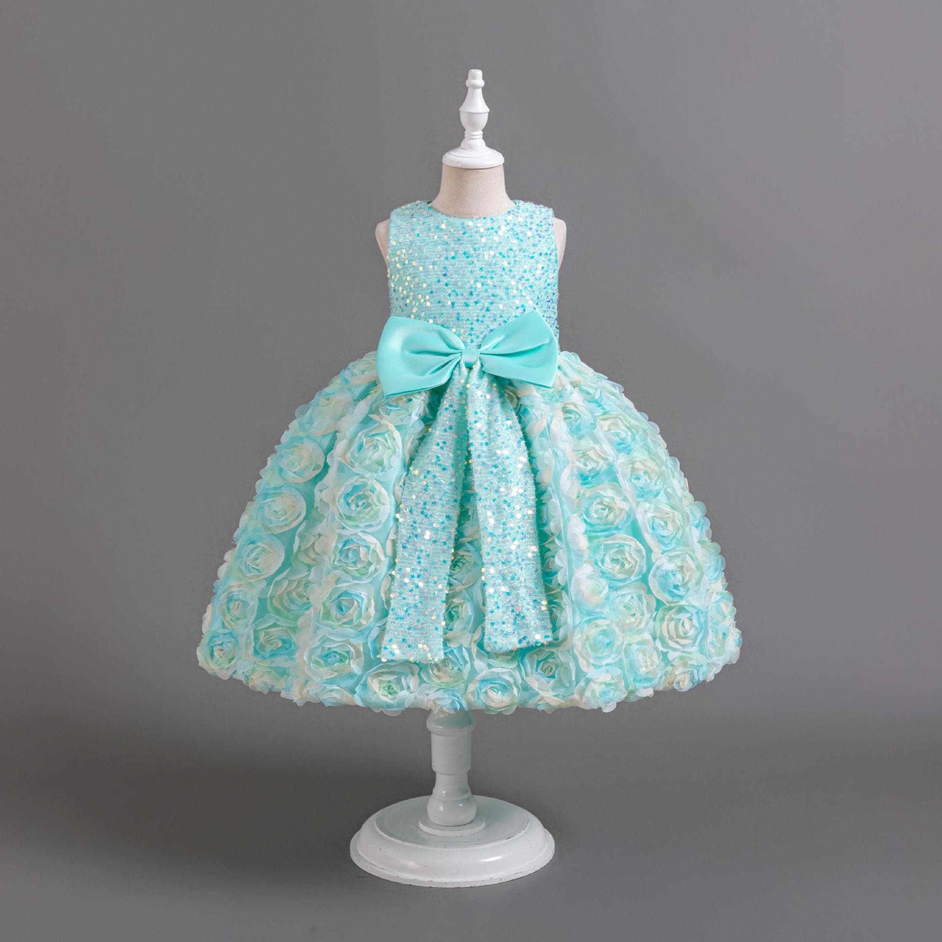 New Girls Princess Dress for Toddlers and Older Children, Birthday Party Gown, Kids Dress Wholesale