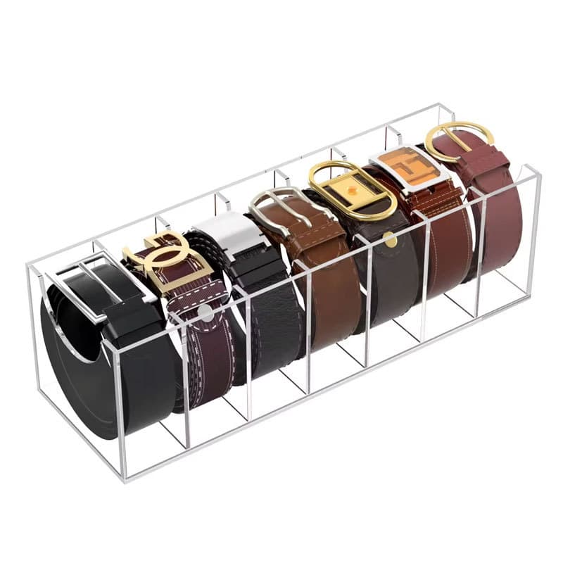 Acrylic Box Transparent Multi-Size Dustproof Storage Box Blind Box Figure Five-Sided Display Box Square Gift Box